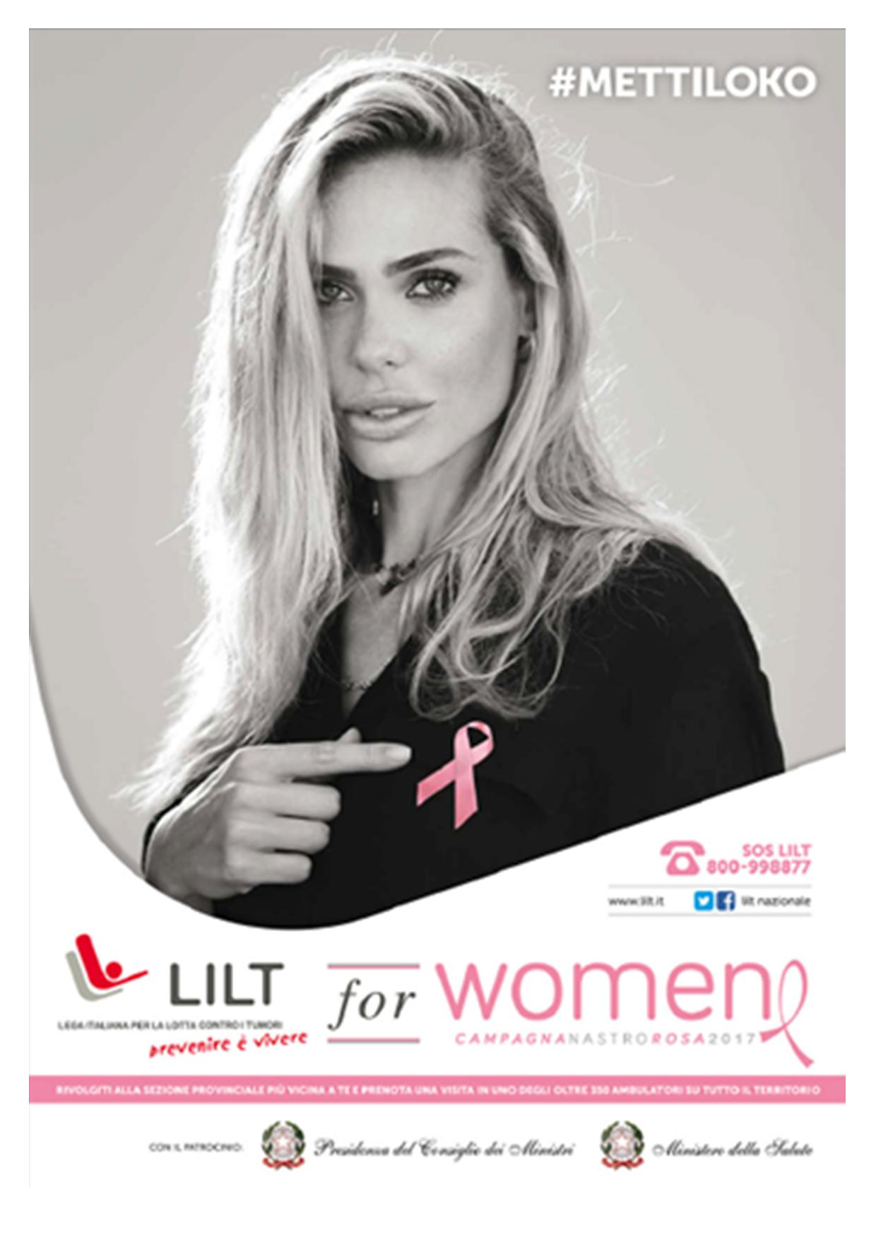 LILT for women: campagna nastro rosa 2021 - FNOMCeO